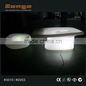 Stylish LED Furniture Manufactuer / 2014 New LED Low Bar Table thumbnail-2