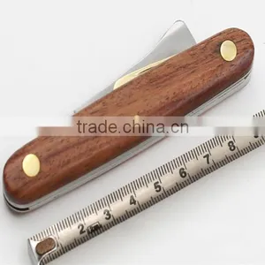Grafting and Budding Folding Knife, Double Blade Agriculture Tool Knife thumbnail-3