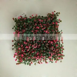 Lifelike Outdoor and Indoor Decoration Artificial Grass Hedge thumbnail-1