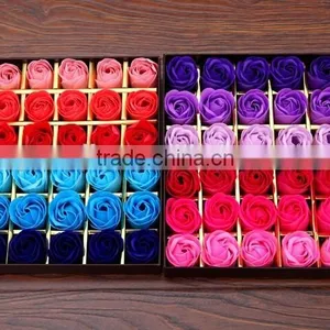 Romantic Gifts Coffee Box 18pieces Rose Flower Soap thumbnail-1