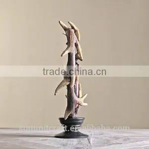 Creative Round Shaped Resin Fake Deer Antler Crafts thumbnail-2