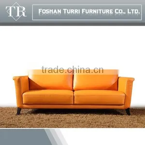 Modern Color Geniune Leather Sectional Sofa for Living Room Furniture thumbnail-2