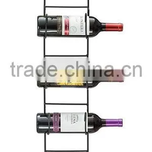 6 Bottles Wall Mount Wine Display Rack thumbnail-4