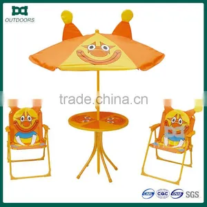 Outdoor Garden Kids Plastic Chairs and Tables thumbnail-1