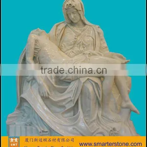 Pieta Status Marble Sculpture &Carving thumbnail-1
