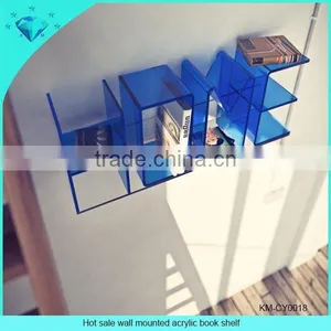 Hot Sale Wall Mounted Acrylic Book Shelf thumbnail-1
