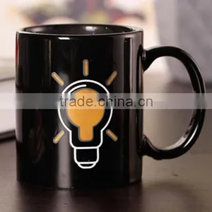 Eco-friendly 11oz Magic Coffee Mug Light Bulb Mug, Stoneware Promotional Gift Cup thumbnail-1
