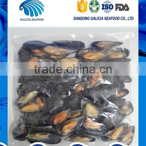 Hot Selling Frozen Half Shell Mussel in Bag Bulk thumbnail-1