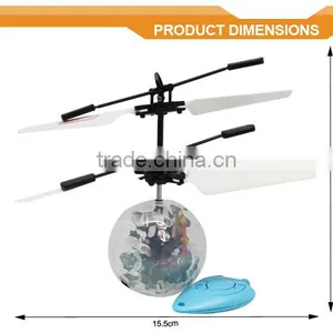 Auto Induction Luminous Microlight Light Aircraft Flying Ball Helicopter thumbnail-3