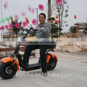 New Model 60V 1000W 2 Wheel Electric Scooter Citycoco With Turn Signal Lights thumbnail-2