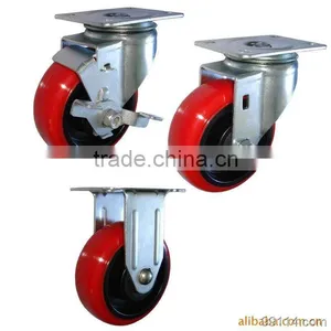 PP PVC Caster Wheel With Roller/Ball Bearing for Heavy Support thumbnail-1