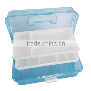 2017 Hot Selling Art Tool Container Box, Caddy Box With Tiered Compartments, Plastic Tool Box thumbnail-1