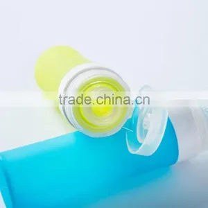 100% Food Grade Portable BPA Free Bottles Silicone Travel Bottles Silicone Cosmetic Bottles thumbnail-4