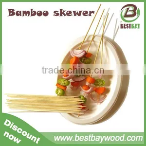 Grill Kebab Bamboo Bbq Skewers,bamboo Skewers and Toothpicks,bamboo Skewers Wholesale thumbnail-3