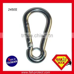 2450S Stainless Steel Eyelet Carbiner Hook thumbnail-1