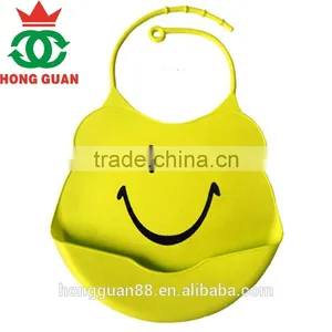 2015 New Designs Smiling Faces Fancy Baby Bibs,silicone Fancy Baby Bibs,cute Silicone Baby Bibs thumbnail-6