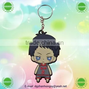 Wholesale Cute Plastic Key Chain for Mobile Phone Pendant thumbnail-5