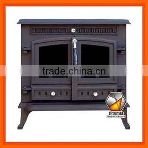New Style Double Door Cast Iron Wood Burning Cook Stove thumbnail-3