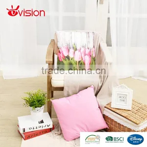 Digital Print Cushions With Filling,tulip Design Cushion,home Decor thumbnail-2