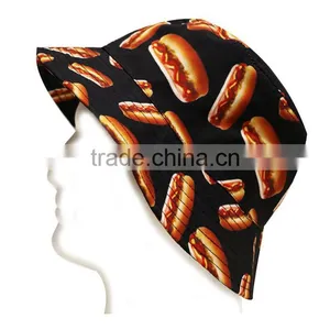Cheap Hip Hop Designer Printed Custom Bucket Hat thumbnail-2