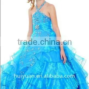 Fairy Princess Chiffon Flower Girl Dress thumbnail-1