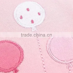 MOM AND BAB Cute Baby Gilrs Clothing Pink Baby Romper Embroidery Baby Bodysuit Pink thumbnail-4
