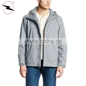 Wholesale Hooded Waterproof Men Softshell Jacket thumbnail-3