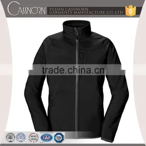 Modern Black Outdoor Camping Men Softshell Windcheater thumbnail-1