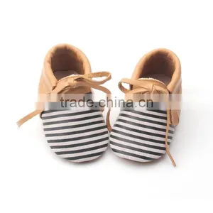 Tie Popular Cheap High Quality Baby Leather Shoes thumbnail-1