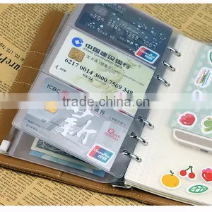 Custom PVC Pocket Transparent Internal Insert Pocket Planner Pouch thumbnail-5