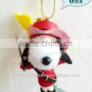 Handmade Keychains Keyrings Voodoo Doll String Accessories Bag Gifts thumbnail-1