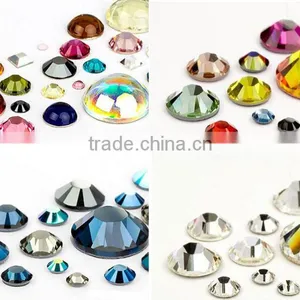 Hot Fix Rhinestones Round Shape & Flatback & Glass Crystal Material thumbnail-1
