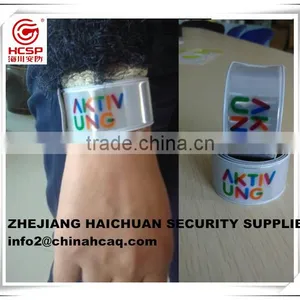 Hot Sale Cheap Custom Made Pvc Children Gift Reflective Wrist Strap thumbnail-1