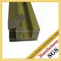 Brass Hardware Extrusion Profile Section thumbnail-1