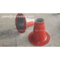 Ceramic Lined Reducer Pipe With Flange thumbnail-1