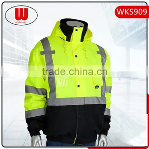 High Quality Work Jacket Reflective -winter thumbnail-1