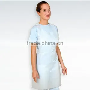 Dental Supply! High Quality pe Disposable Hygiene Plastic Apron for Sale thumbnail-1