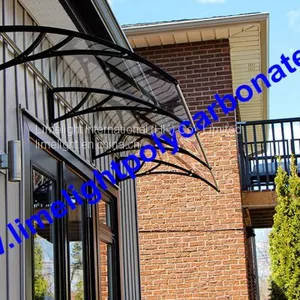 DIY Awning, DIY Canopy, DIY Kits Awning, PC Awning, PC Canopy, Door Awning, Door Canopy, DIY Polycarbonate Awning Canopy thumbnail-4