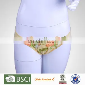 China Wholesale Embroidered High Cut Girl Undewear thumbnail-1