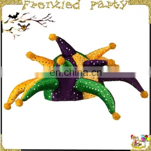 Mardi Gras Royale Hat Mardi Gras Jester Hats thumbnail-5
