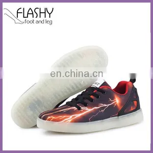 Wholesale Luminous LED Shoes For Adults New Simulation Sole Glowing Shoes thumbnail-1