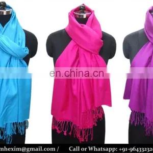 2017 Silk Pashmina Wool Shawls thumbnail-1