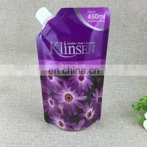 Various High Quality Custom Transparence Stand up Spout Pouch for Laundry thumbnail-5