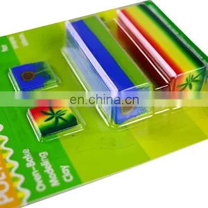 Two-color Blister Card Cheap Polymer Clay Cane thumbnail-2