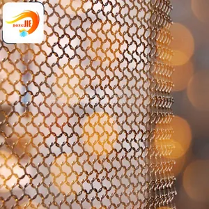 Chain Link Ring Mesh for Metal Curtain thumbnail-1