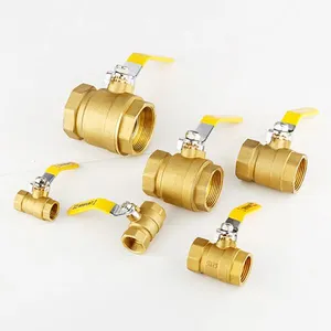 ML-2028 2 Sheet 2 Way Manual Flow Control Brass Ball Valve thumbnail-4