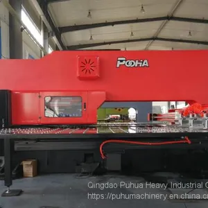 AMD-357 32 Sations New Design Hydraulic Cnc Turret Punch Machine thumbnail-1