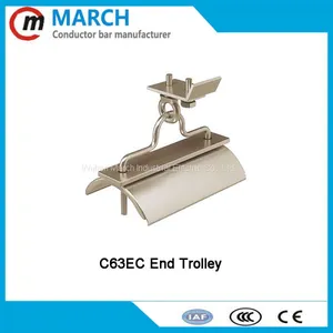 C40 Festoon C-track Cable Trolley Middle Trolley End Trolley Towing Trolley thumbnail-4