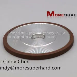 14A1 Resin Bond Diamond Grinding Wheel for Carbide Cindy@moresuperhard.com thumbnail-1