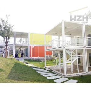 Low Cost Interior Design Office Solar Power Prefab Flat Pack Container Home House thumbnail-3